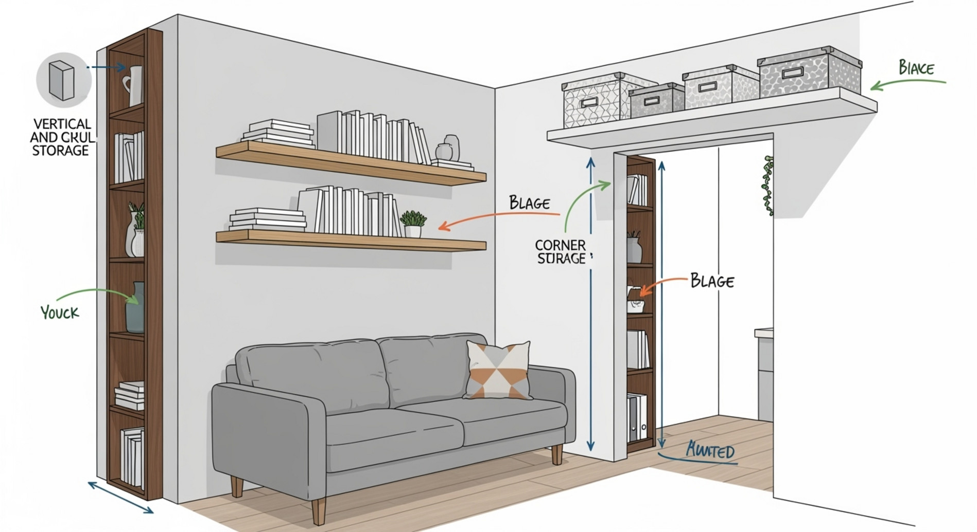 Image result for Living Room Storage Solutions - plan-s23.com